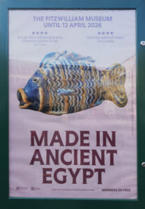 Poster for the exhibition Made in Ancient Egypt